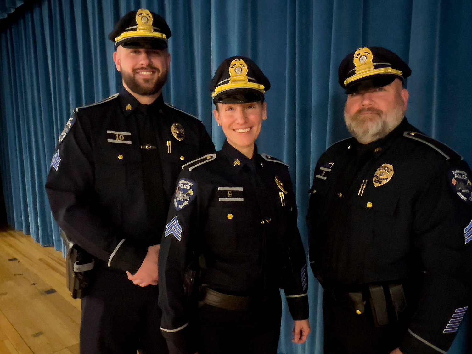 Barrington Police celebrate new officers and promotions | EastBayRI.com 